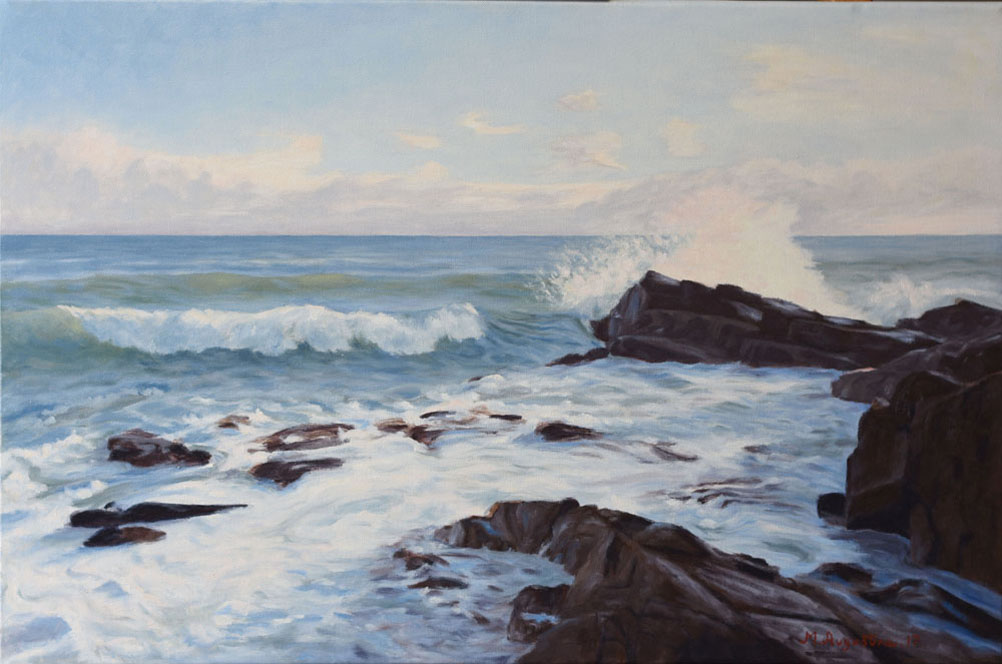Morning spray 50x76cm Sold